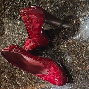 Marc by Marc Jacob's Jelly Croc Wine Pumps